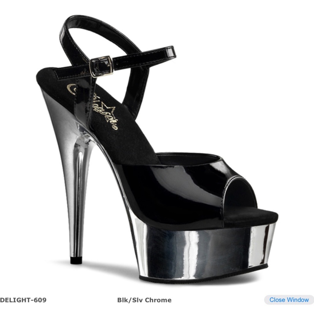 Pleaser Delight-609- NEW IN BOX! LAST PAIR-5!